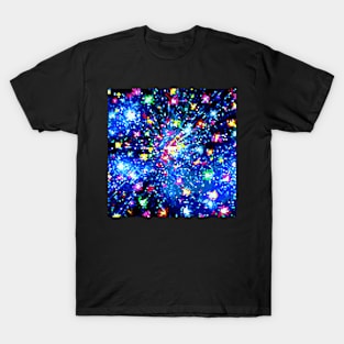 Pixel Firework No.11 T-Shirt